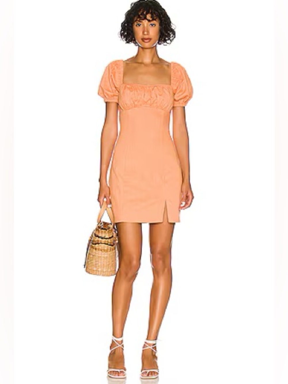 ASTR The Label Wendy Dress in Papaya